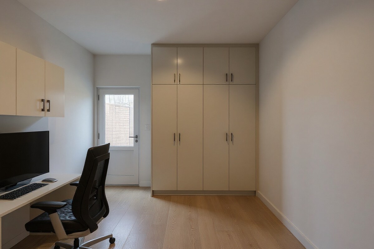 Floor-to-Ceiling Wardrobe featuring German Blum Soft-Close Hinges #7